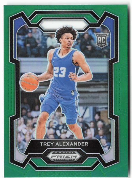 2024 Panini Prizm Draft Picks #85 Trey Alexander Prizms Green