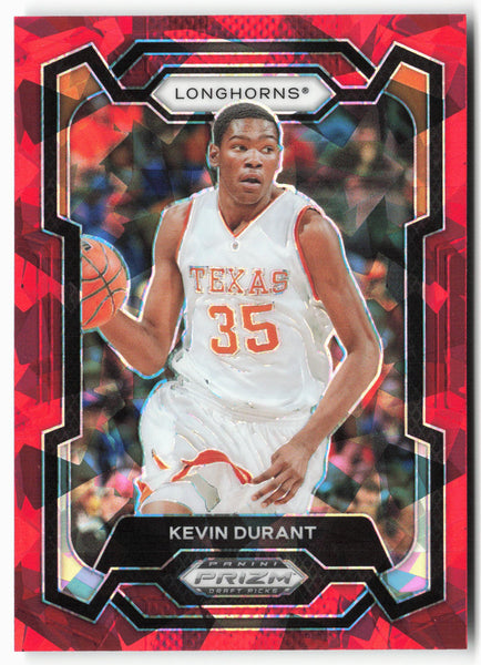 2024 Panini Prizm Draft Picks #42 Kevin Durant Prizms Red Ice