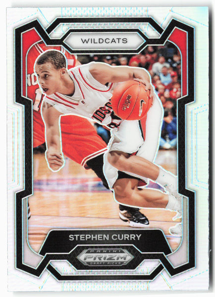 2024 Panini Prizm Draft Picks #77 Stephen Curry Prizms Silver