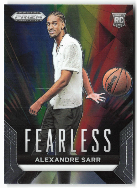 2024 Panini Prizm Draft Picks #16 Alexandre Sarr Fearless