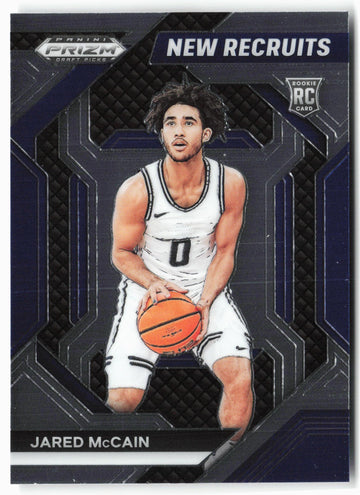 
2024 Panini Prizm Draft Picks #8 Jared McCain New Recruits