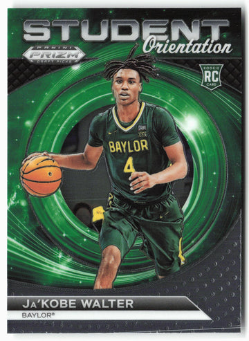 
2024 Panini Prizm Draft Picks #21 Ja'Kobe Walter Student Orientation
