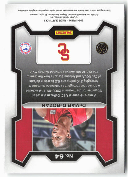 2024 Panini Prizm Draft Picks #64 DeMar DeRozan