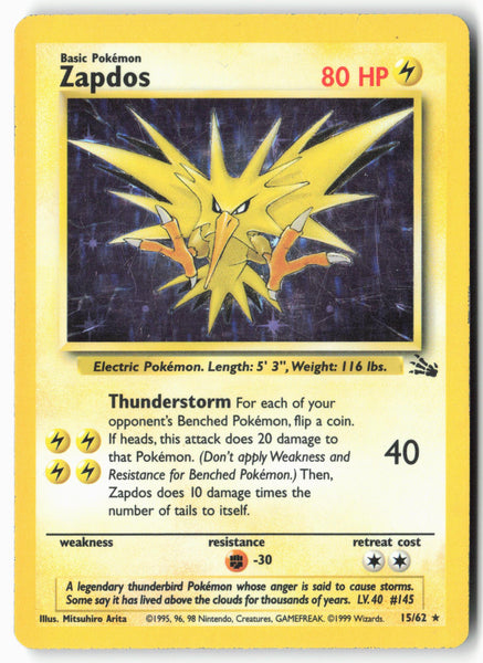 Miscellaneous Cards & Products #015/062 Zapdos