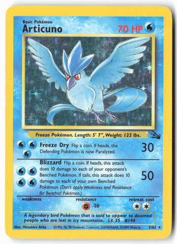 Fossil #02/62 Articuno (2)