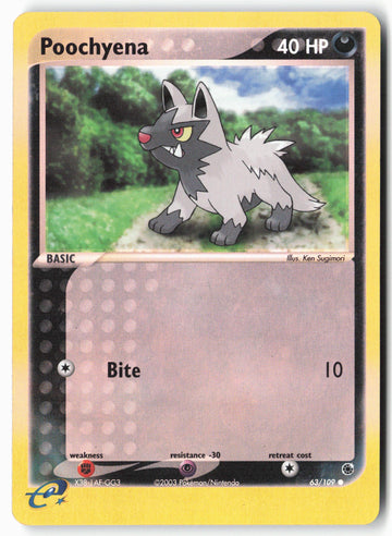 
Ruby and Sapphire #63/109 Poochyena