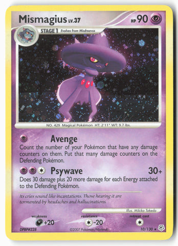 Diamond and Pearl #10/130 Mismagius