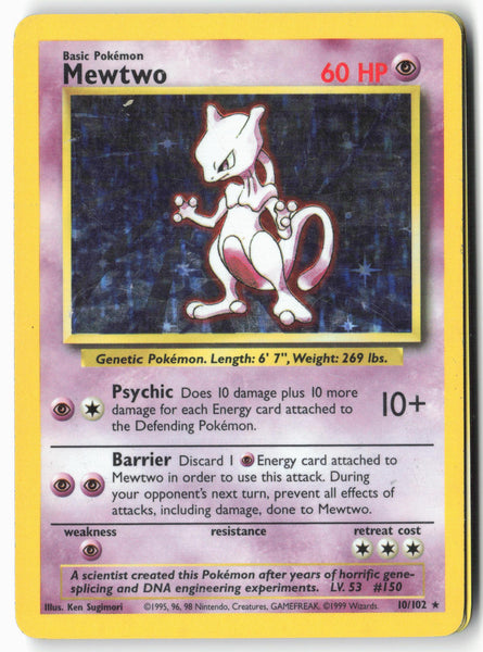 Base Set #010/102 Mewtwo