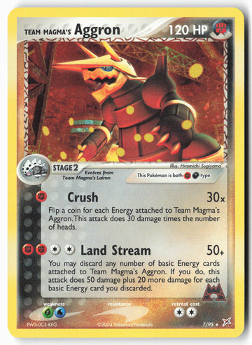 
Team Magma vs Team Aqua #7/95 Team Magma's Aggron