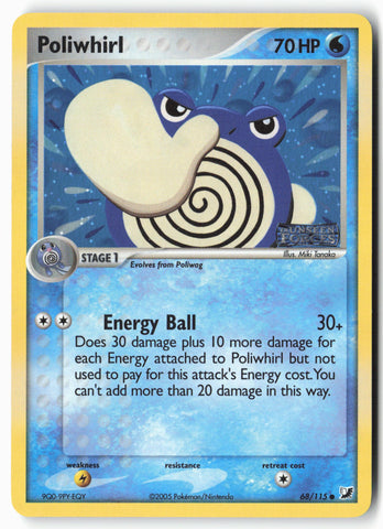 Unseen Forces #68/115 Poliwhirl