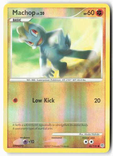 
Diamond and Pearl #86/130 Machop