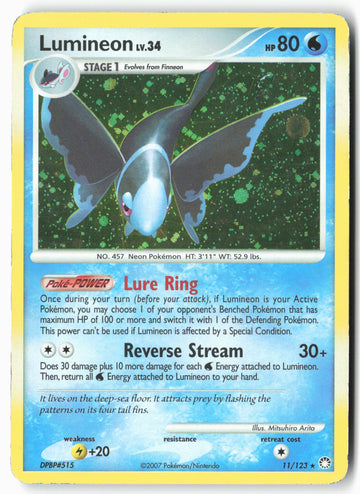 
Mysterious Treasures #11/123 Lumineon