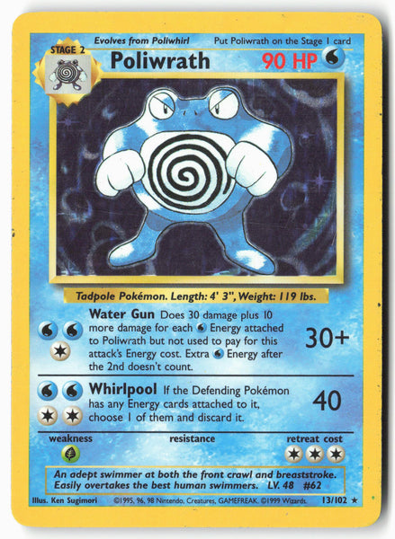 Base Set #013/102 Poliwrath