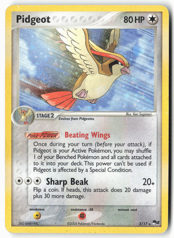 POP Series 2 #002/017 Pidgeot