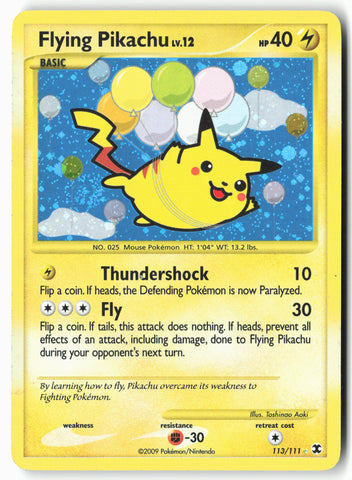 Rising Rivals #113/111 Flying Pikachu