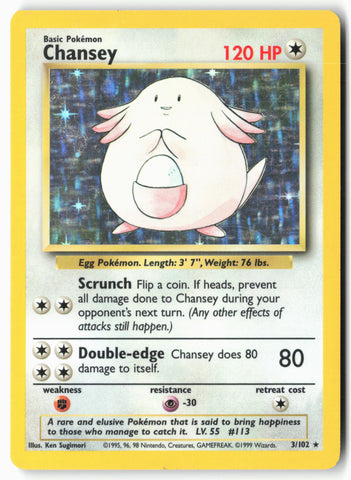 Base Set #003/102 Chansey