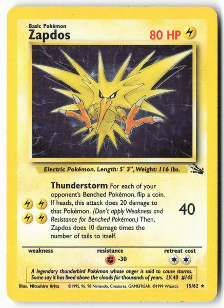 Fossil #15/62 Zapdos (15)