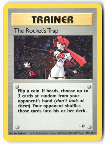 Gym Heroes #019/132 The Rocket's Trap