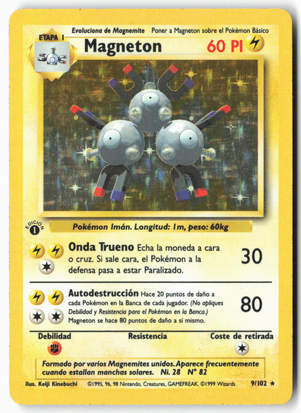 Base Set #009/102 Magneton