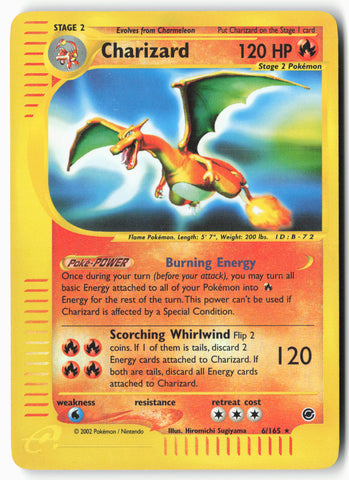 Expedition #006/165 Charizard (6) Reverse Holo