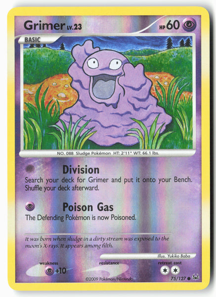 Platinum #75/127 Grimer Reverse Holo