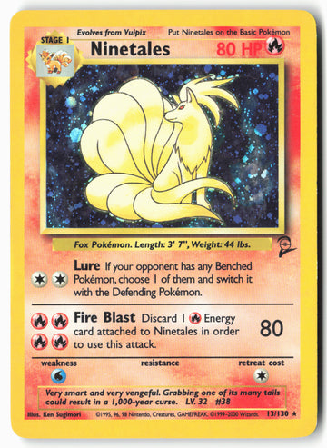 
Base Set 2 #013/130 Ninetales Holo