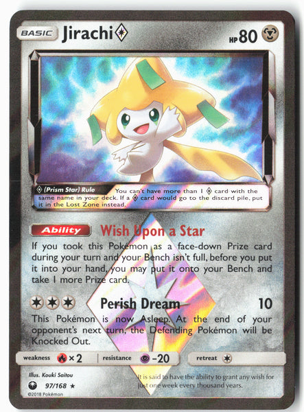 SM - Celestial Storm #97/168 Jirachi Prism Star