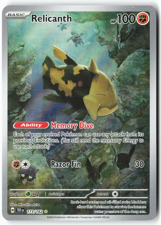 SV05: Temporal Forces #173/162 Relicanth