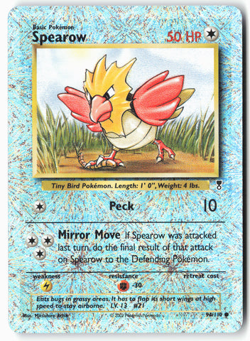 Legendary Collection #094/110 Spearow Reverse Holo