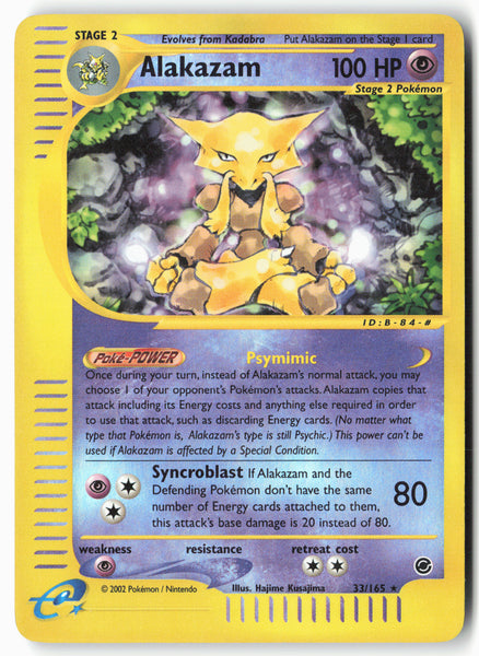 Expedition #033/165 Alakazam (33) Reverse Holo