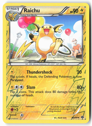 Next Destinies #40/99 Raichu Reverse Holo