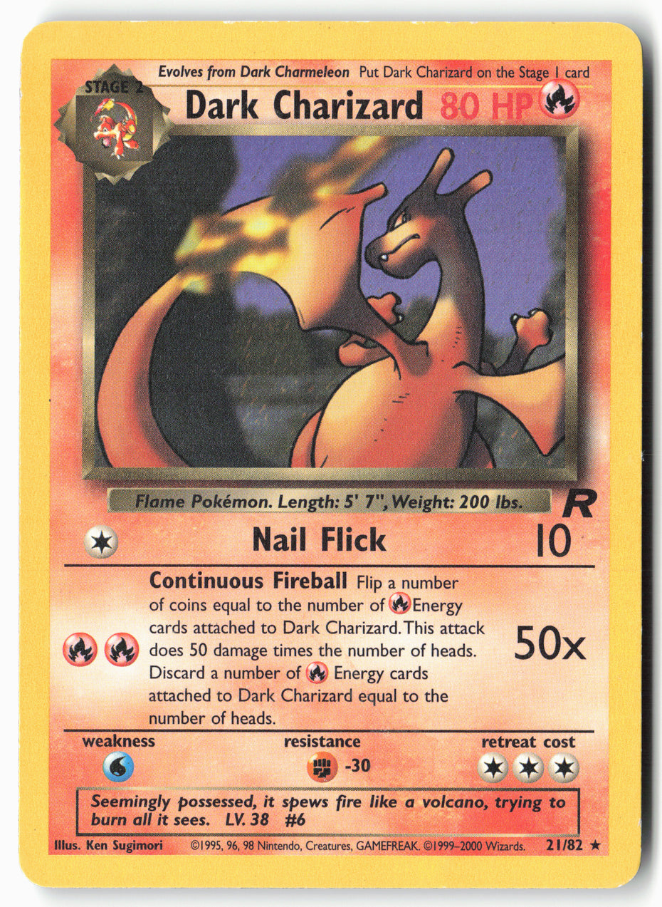 Team Rocket #21/82 Dark Charizard (21) Non-Holo