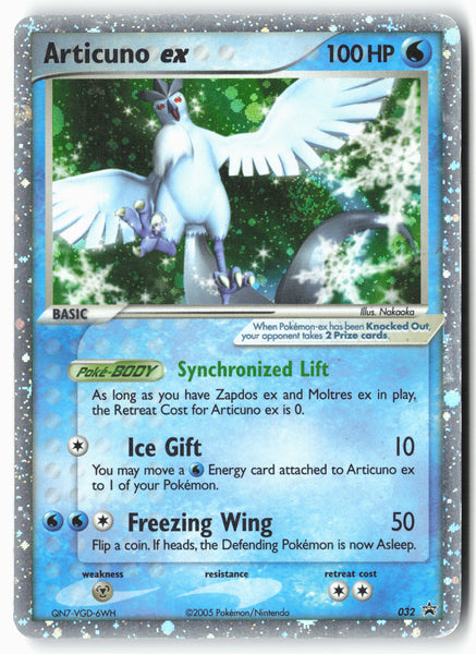 Nintendo Promos #032 Articuno ex Holo Swirl