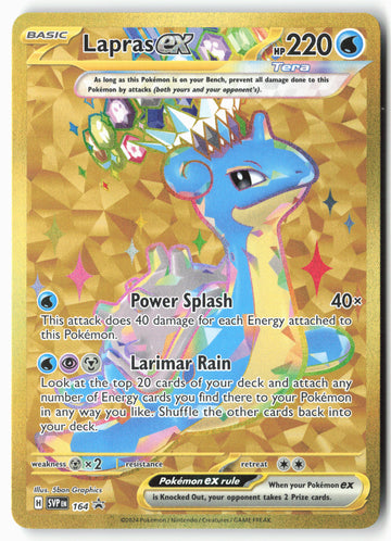
SV: Scarlet & Violet Promo Cards #164 Lapras ex
