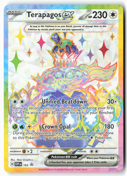 SV: Scarlet & Violet Promo Cards #165 Terapagos ex