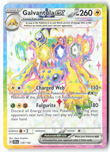 
SV07: Stellar Crown #159/142 Galvantula ex