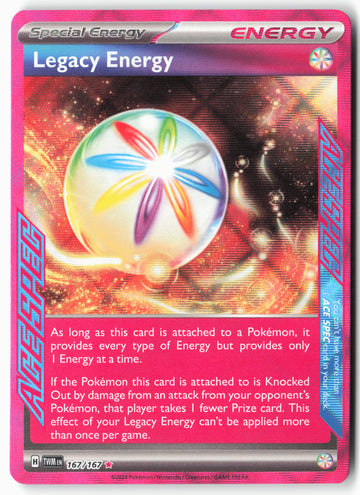 
SV06: Twilight Masquerade #167/167 Legacy Energy