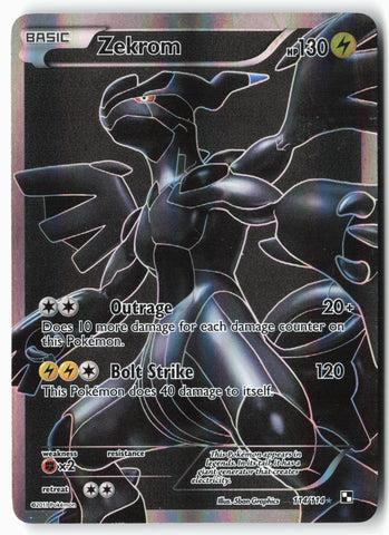 Black and White #114/114 Zekrom (114 Full Art)