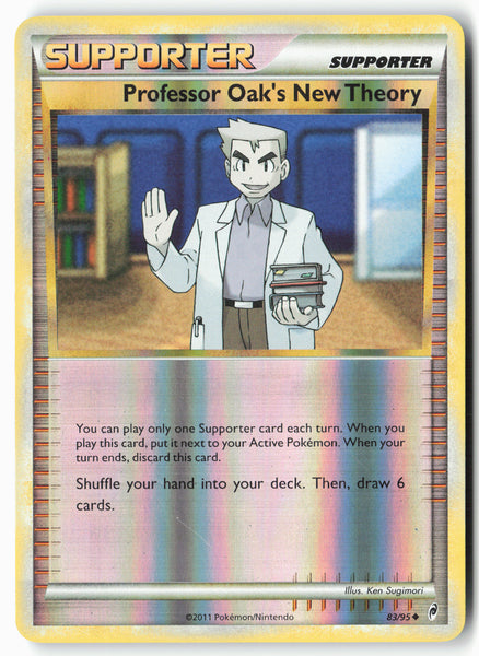 Call of Legends #83/95 Professor Oak's New Theory Reverse Holo