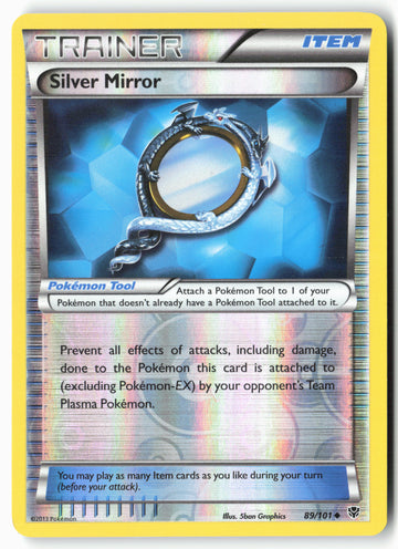 
Plasma Blast #89/101 Silver Mirror Reverse Holo