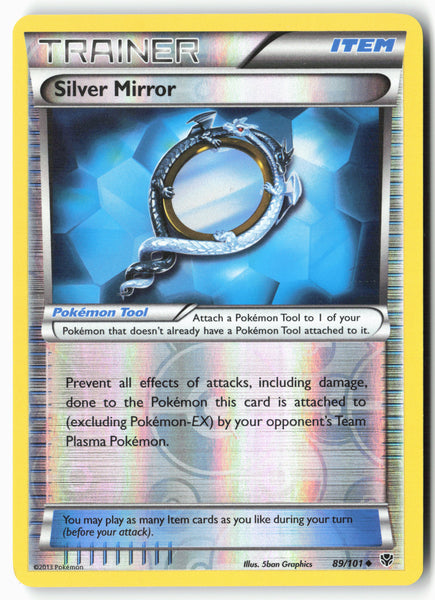 Plasma Blast #89/101 Silver Mirror Reverse Holo