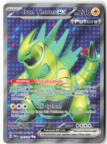 
SV06: Twilight Masquerade #196/167 Iron Thorns ex