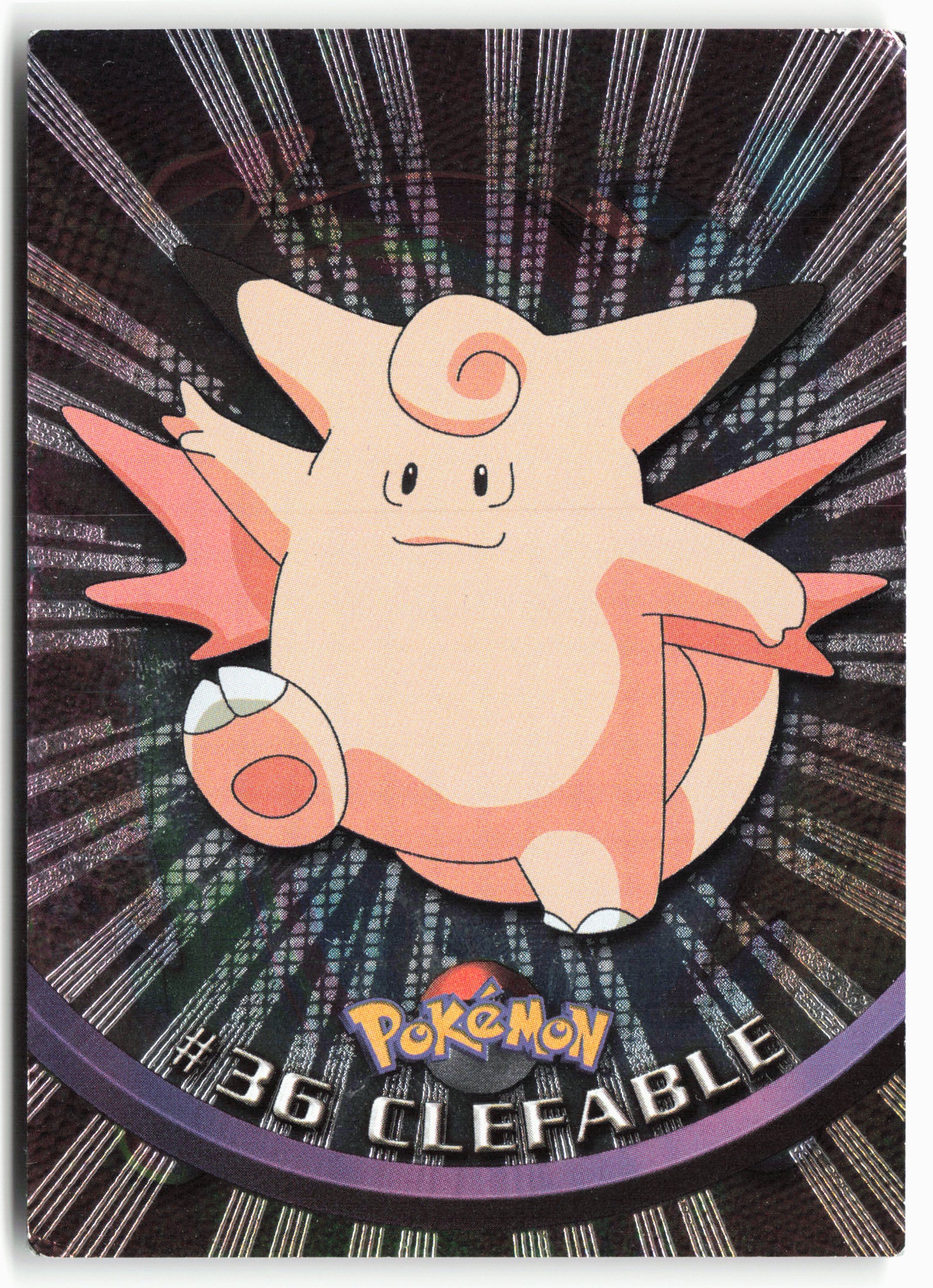 Topps #36 Clefable Pokémon - Holo - Black Label - clyc8