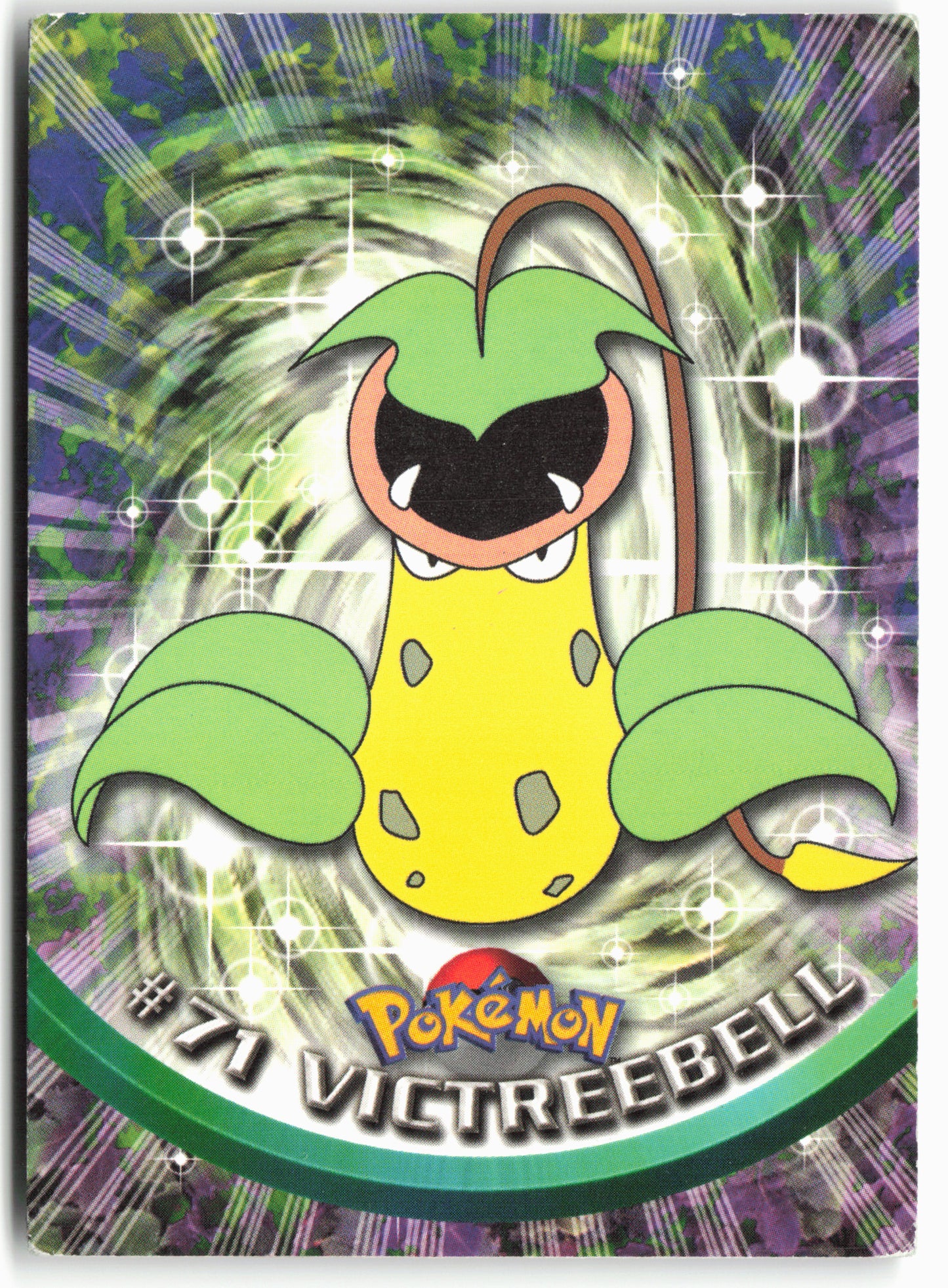 Topps #71 Victreebell Pokémon - Non-Holo - Black Label - clyd5