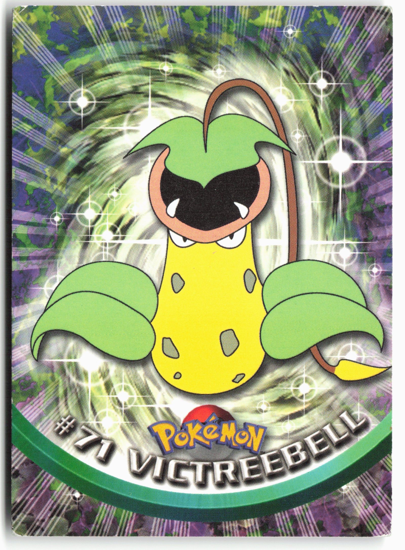 Topps #71 Victreebell Pokémon - Non-Holo - Black Label - clyd5