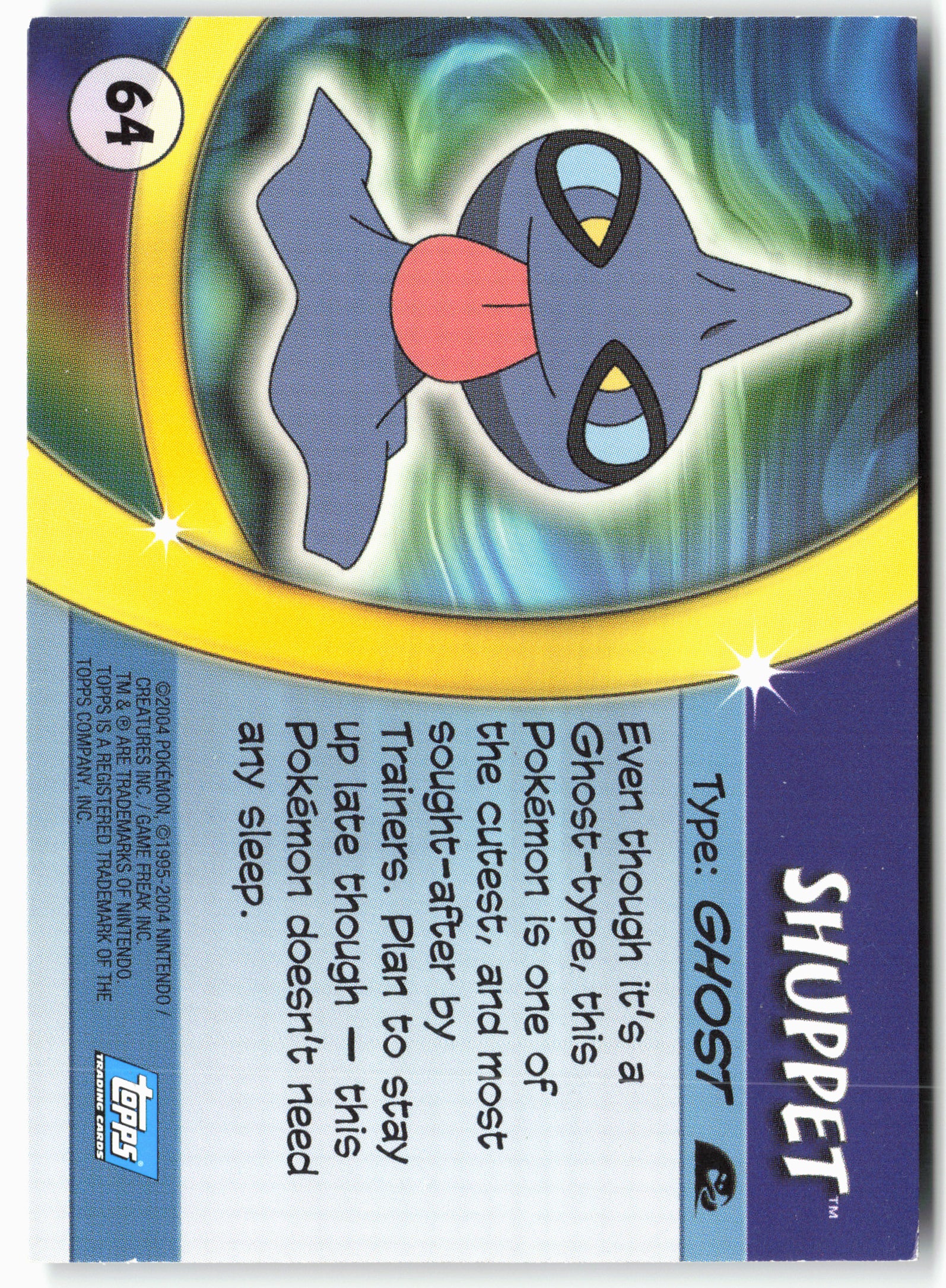 Advanced Challenge #64 Shuppet Pokémon - Non-Holo - clyix
