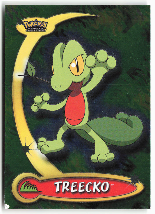 Advanced Challenge #79 Treecko Pokémon - Holo - clyjm