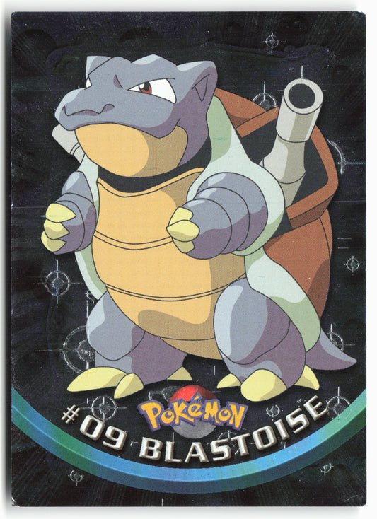Topps #09 Blastoise Pokémon - Holo - Black Label - clyjo