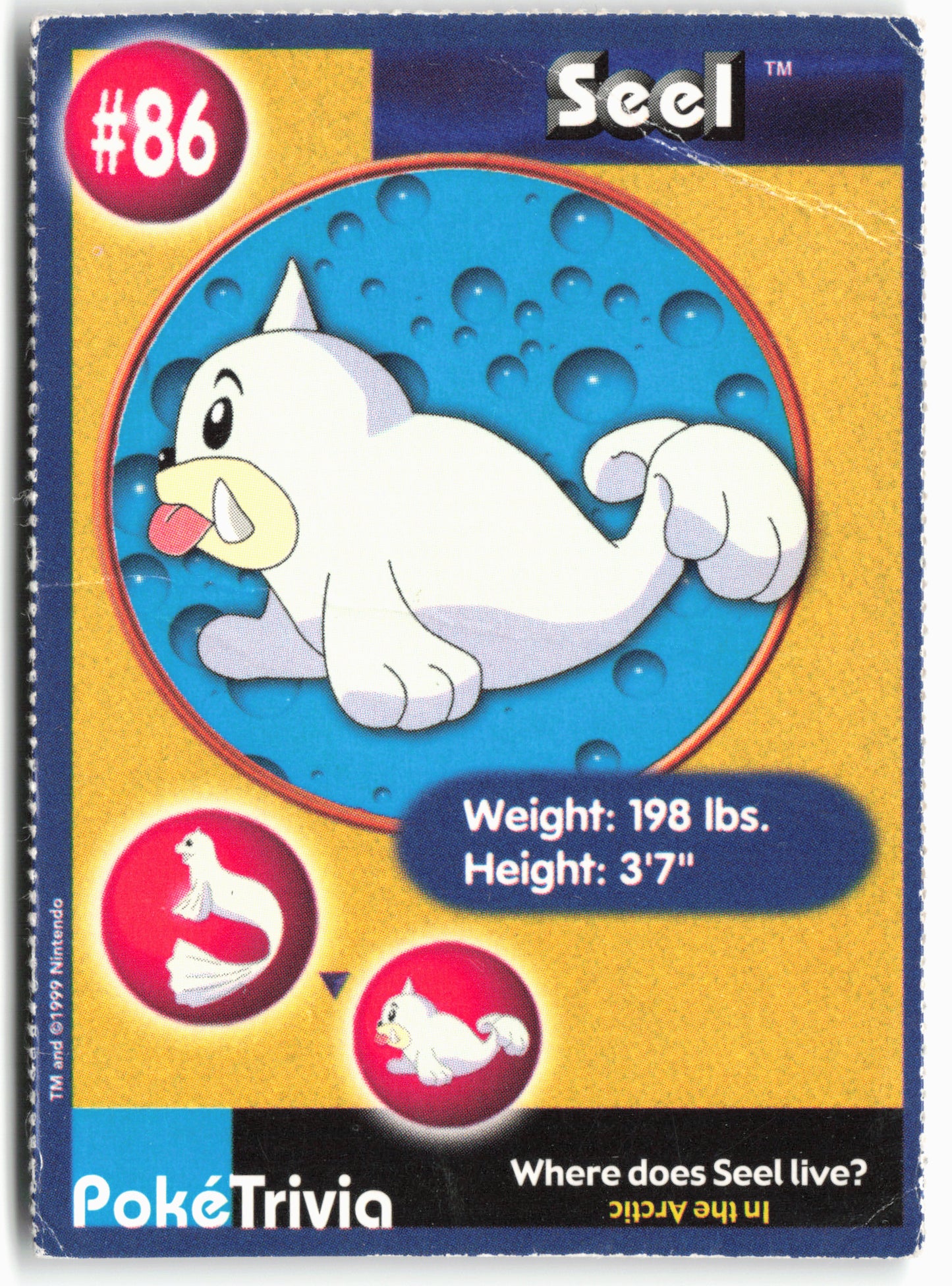 MewTwo Strikes Back #86 Seel Burger King - clyli