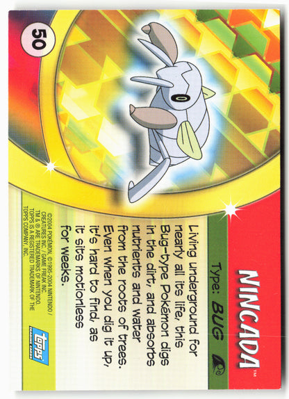 Advanced Challenge #50 Nincada Pokémon - Non-Holo - clylw